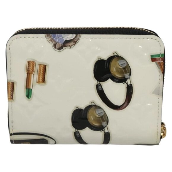 LOUIS VUITTON Vernis Sticker Print Nicola Geschier White M50372 Auth 141690V - Picture 2 of 16